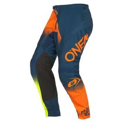 Pantalón de motocross O'Neal RACEWEAR V.22 - BLUE ORANGE NEON YELLOW 2023 - Azul / Naranja Ref : OL1747 