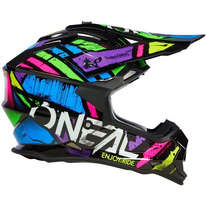 Casco de motocross O'Neal 2SRS - GLITCH V.23 2024 - Multicolor
