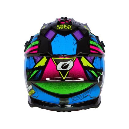 Casco de motocross O'Neal 2SRS - GLITCH V.23 2024 - Multicolor