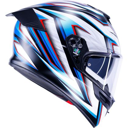 Casque intégral AGV K5 ZENITHAR MATT - Noir / Blanc