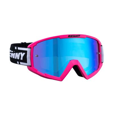 Masque cross Kenny TRACK + NEON PINK 2023 - Rose