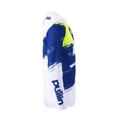 Camiseta de motocross Pull-in TRASH 2024 - Azul / Blanco