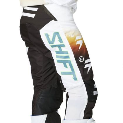 Pantalón de motocross Shift BLACK LABEL LEAN SUNSET 290 2021 - Blanco