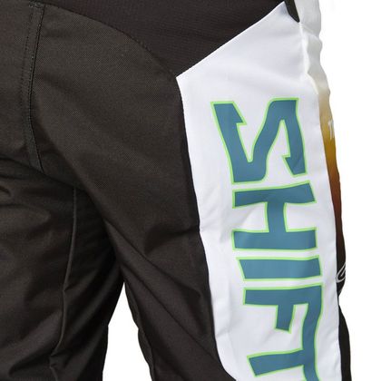 Pantalón de motocross Shift BLACK LABEL LEAN SUNSET 290 2021 - Blanco