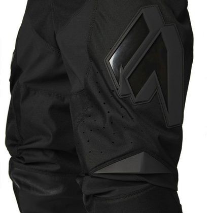 Pantalón de motocross Shift WHITE LABEL BLAK BLACK / BLACK 2021 - Negro