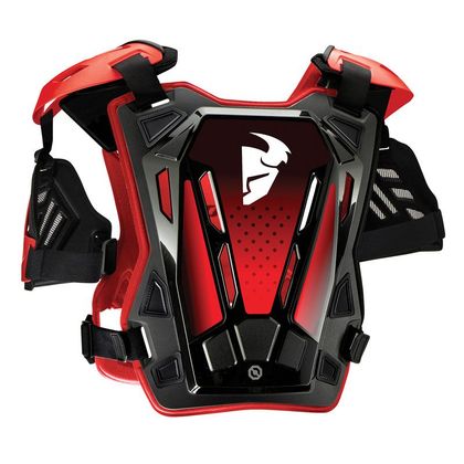 Peto Thor YOUTH GUARDIAN - ROOST DEFLECTOR - BLACK RED - Negro / Rojo