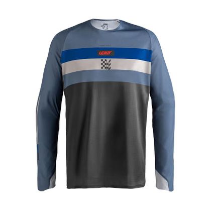 Leatt 4.5 ENDURO STRIPE 2027 Enduro-paita - Sininen / Harmaa Viite: LB1258