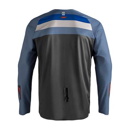 Leatt 4.5 ENDURO STRIPE 2027 Enduro-paita - Sininen / Harmaa