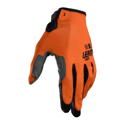 Leatt 1.5 MINI Crosshandsker - Orange / Sort