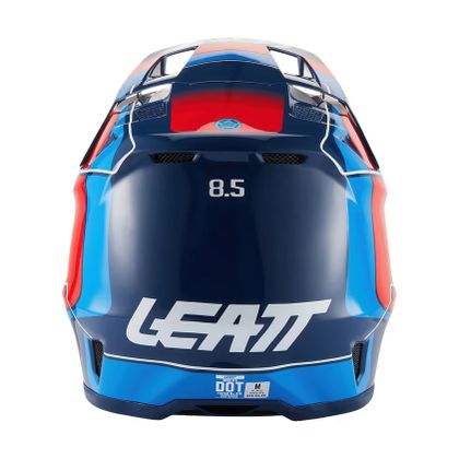 Casque cross Leatt 8.5 AVEC MASQUE 2027 - Bleu / Rouge