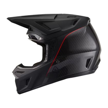 Casque cross Leatt 9.5 FIM CARBON AVEC MASQUE 2027 - Carbone