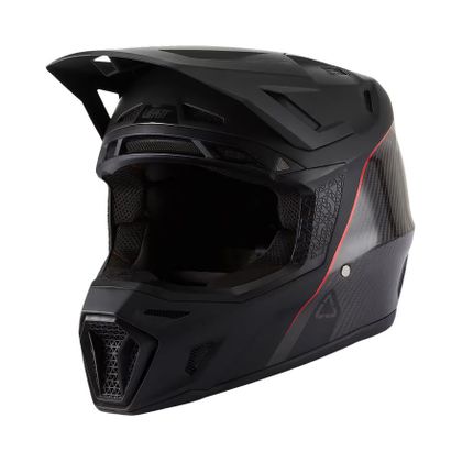 Casque cross Leatt 9.5 FIM CARBON AVEC MASQUE 2027 - Carbone