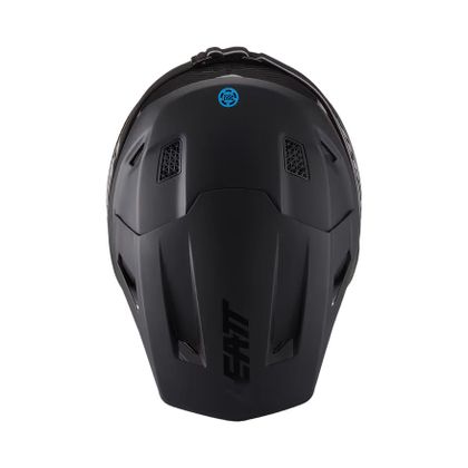 Casque cross Leatt 9.5 FIM CARBON AVEC MASQUE 2027 - Carbone