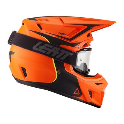 Čelada za cross Leatt 8.5 Z MASKO 2027 - Črna / Oranžna