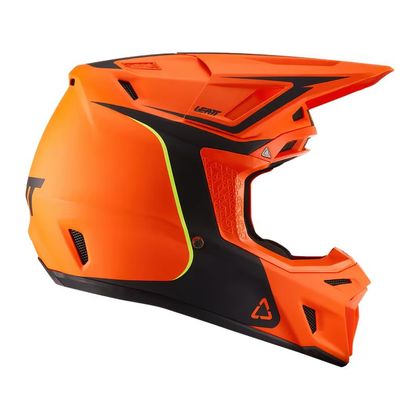 Čelada za cross Leatt 8.5 Z MASKO 2027 - Črna / Oranžna