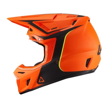 Čelada za cross Leatt 8.5 Z MASKO 2027 - Črna / Oranžna