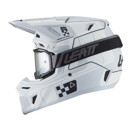 Leatt 8.5 MET BRIL 2027 Crosshelm - Grijs