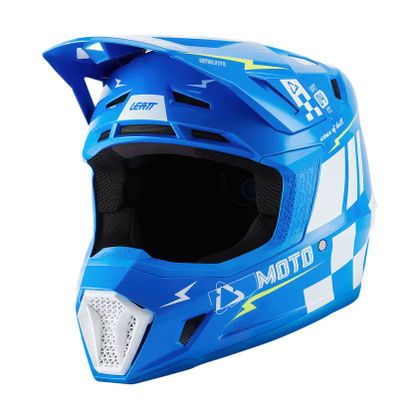 Casque cross Leatt 7.5 AVEC MASQUE 2027 - Bleu