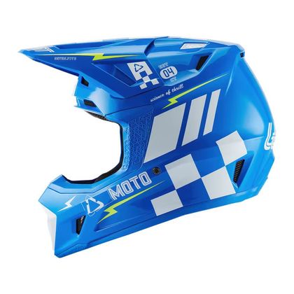 Casque cross Leatt 7.5 AVEC MASQUE 2027 - Bleu