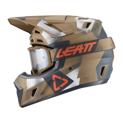 Leatt 7.5 AJOLASEILLA 2027 Cross-kypärä - Vihreä