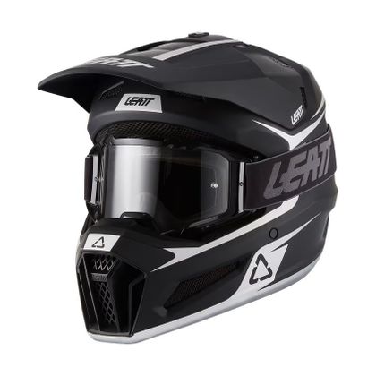Prilba na motocross Leatt 3.5 S MASKOM 2027 - Čierna Ref : LB1232