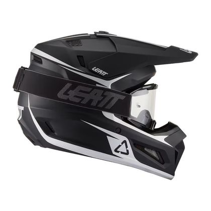 Prilba na motocross Leatt 3.5 S MASKOM 2027 - Čierna