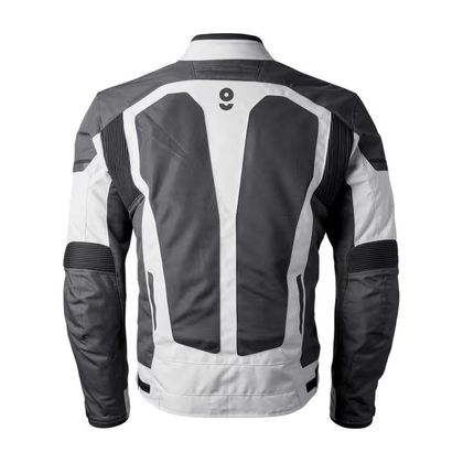 Motocyklová bunda GMS FLOWBOW WATERPROOF - Šedá / Černá