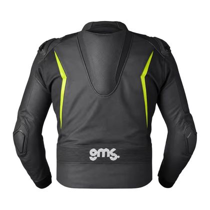Blusão de Moto GMS GR-2 - Preto / Amarelo