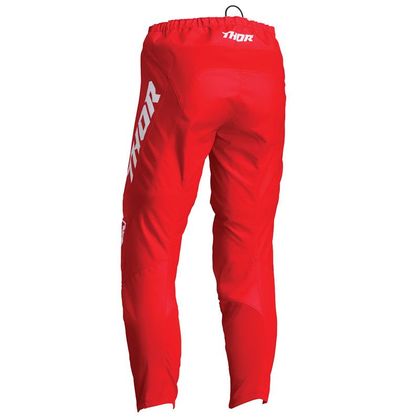 Pantalón de motocross Thor SECTOR MINIMAL RED 2022 - Rojo