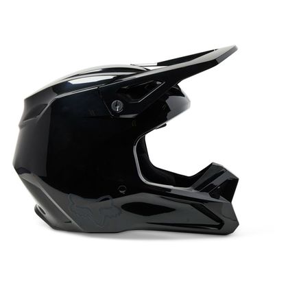 Casco de motocross Fox V1 SOLID 2023 - Negro