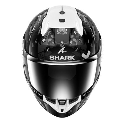 Casco Shark SKWAL i3 - HELLCAT - Nero / Grigio