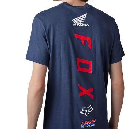 Camiseta de manga corta Fox HONDA - Azul