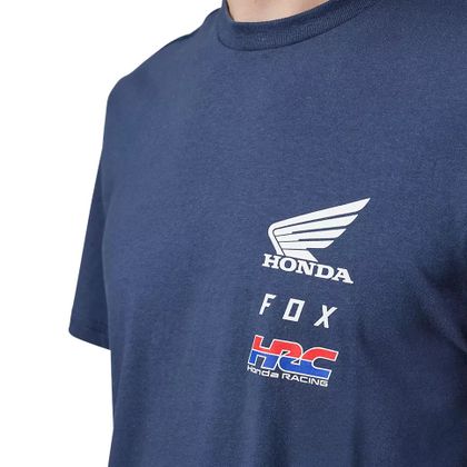 Camiseta de manga corta Fox HONDA - Azul
