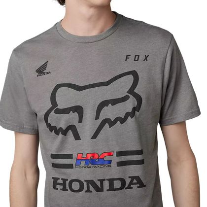 Maglietta maniche corte Fox HONDA II - Grigio