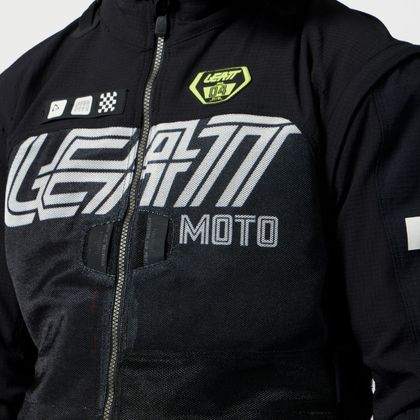 Leatt 4.5 ENDURO X-FLOW SPEED 2027 Enduro-takki - Musta