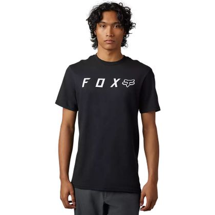 T-Shirt manches courtes Fox ABSOLUTE - Noir / Blanc Ref : FX4040 