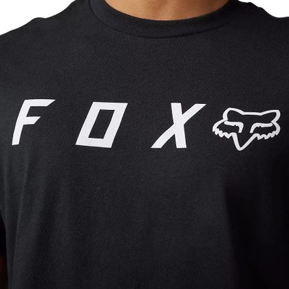 Camiseta de manga corta Fox ABSOLUTE - Negro / Blanco