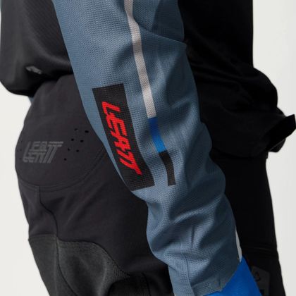 Leatt 4.5 ENDURO STRIPE 2027 Enduro-paita - Sininen / Harmaa