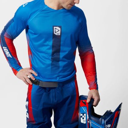 Leatt 5.5 ULTRAWELD 2027 Crossshirt - Blauw