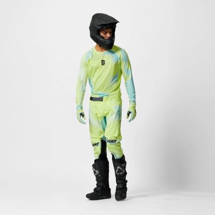 Leatt 5.5 ULTRAWELD 2027 Crossshirt - Geel / Blauw