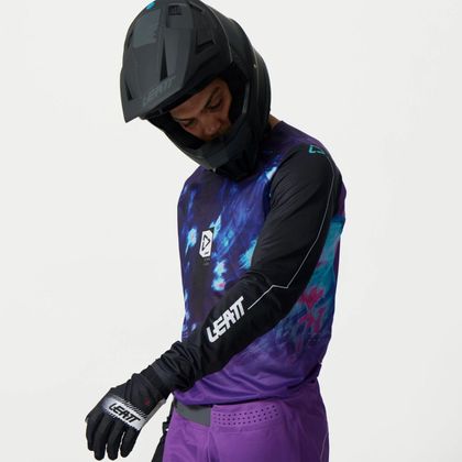 Leatt 5.5 ULTRAWELD 2027 Crossshirt - Zwart / Paars