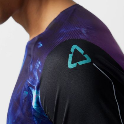 Leatt 5.5 ULTRAWELD 2027 Crossshirt - Zwart / Paars