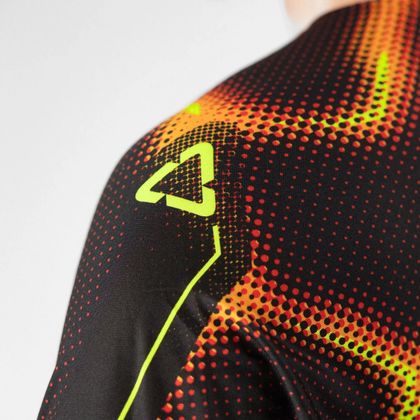 Leatt 5.5 ULTRAWELD 2027 Crossshirt - Oranje / Zwart