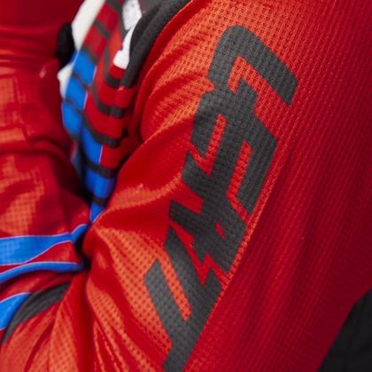 Leatt 3.5 RIDE KIT TRØJE+BUKSER STRIPES 2027 Cross outfit - Rød / Sort