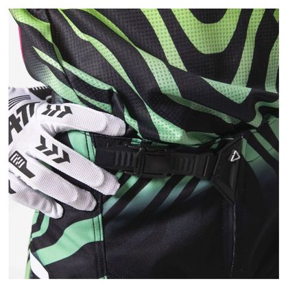 Leatt 3.5 RIDE KIT TRØJE+BUKSER JUNIOR TIGER 2027 Cross outfit - Rosa / Sort.