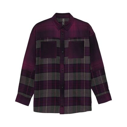 Chemise Fox OVERSIZED FLANNEL FEMME - Rouge Ref : FX5024