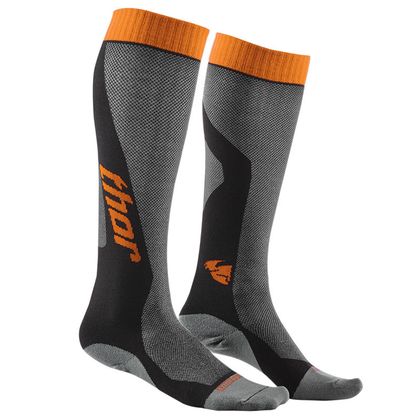 Chaussettes MX Thor YOUTH MX COOL - GRIS ORANGE - 2018