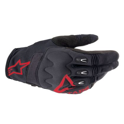 Mănuși Enduro Alpinestars TECHDURA 2027 - Roșu / Negru Ref: AP3217