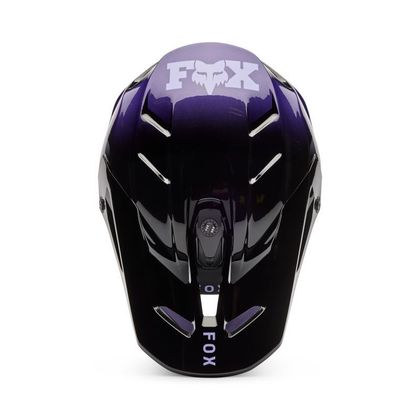 Fox V3 - SPIRE - KIND Cross-Helm - Schwarz / Lila