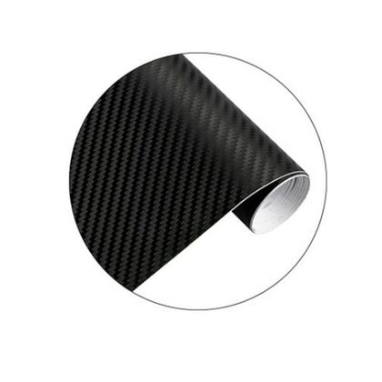 Kit déco Brazoline Rouleau sticker de COVERING carbone noir mat universel - Gris